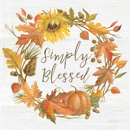 Framed Fall Splendor VI Print