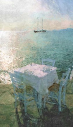 Framed Greek Table 1 Print