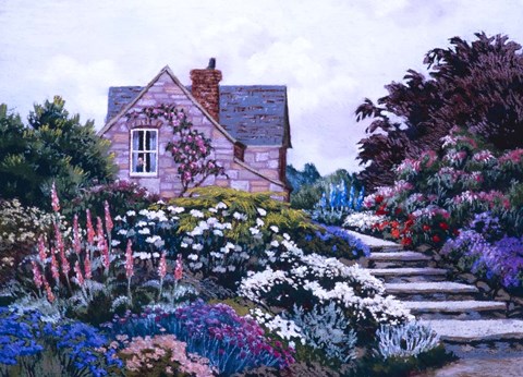 Framed Garden Glorious Print