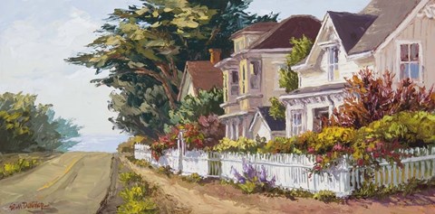 Framed Late Summer Amble Print