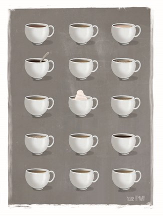 Framed Give Me All the Coffee Print