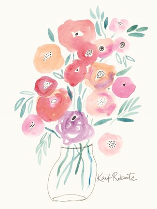 Framed Garden Treasures Print