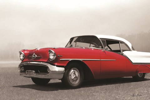 Framed Olds Super 88 Print