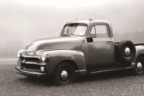 Framed 1954 Chevy Pick-Up Print