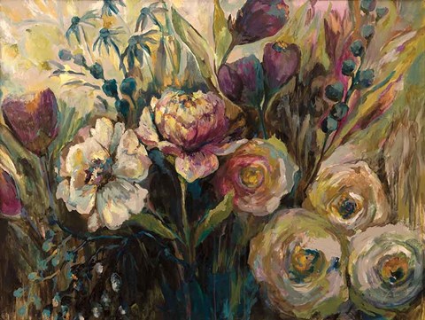 Framed Summer Garden Print