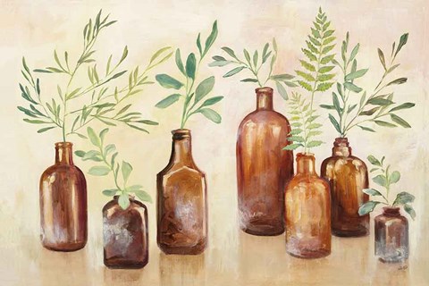 Framed Woodland Still Life I Print