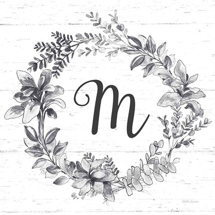 Framed Farmhouse Cotton V v2 Gray Print