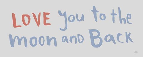 Framed Scandy Baby Gray X Print