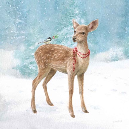 Framed Woodland Celebration VI Print