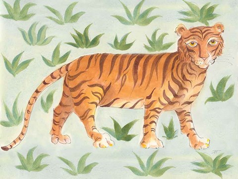 Framed Big Cats V Print