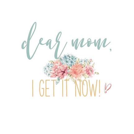 Framed Bloom Mom Inspiration I Print