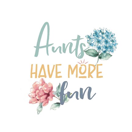 Framed Bloom Aunt Inspiration II Print