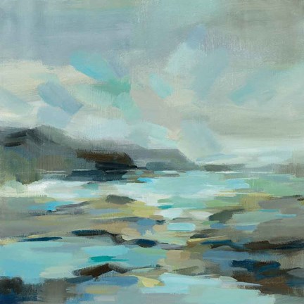 Framed Blue Lagoon Print