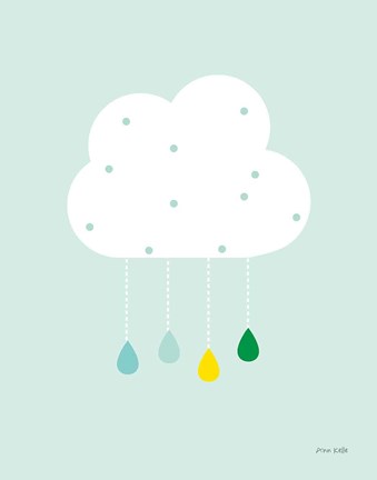 Framed Cloud II Print