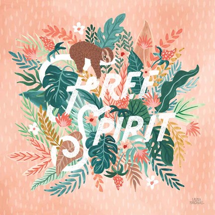 Framed Jungle Hangout IV Print