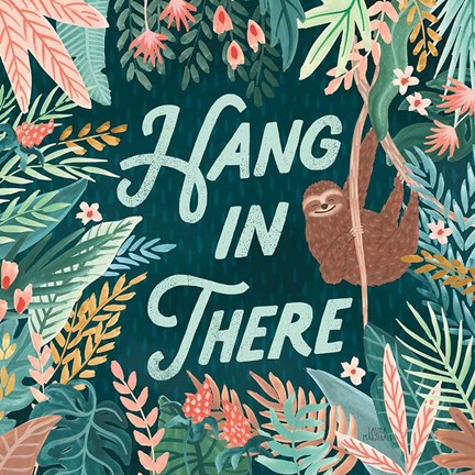 Framed Jungle Hangout II Print