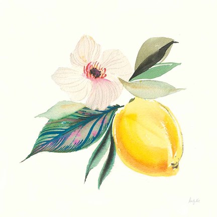 Framed Citrus Summer III Print