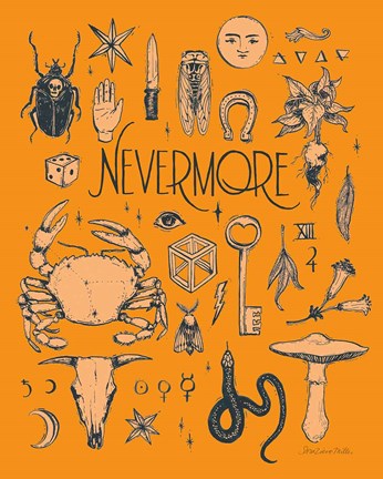 Framed Something Wicked II Print