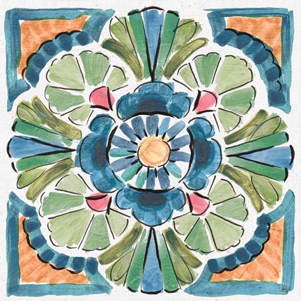 Framed Gypsy Meadow X Print