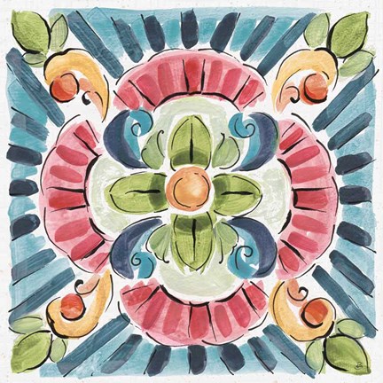 Framed Gypsy Meadow VIII Print