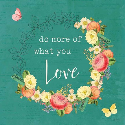 Framed Garden District V Print