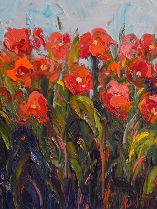 Framed Blooming Buds Print