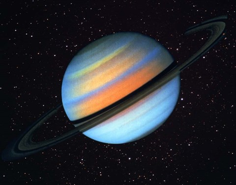 Framed Saturn Print