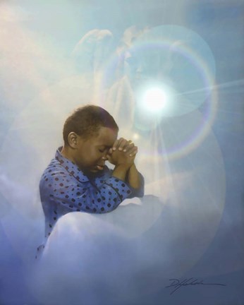 Framed Company Of Angels Print