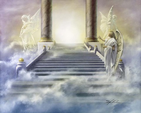 Framed Fathers House Print