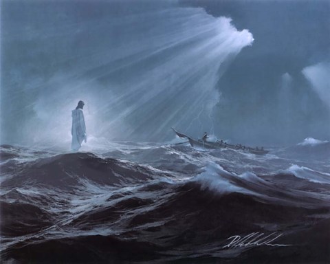 Framed Fear Not Print