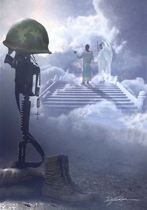 Framed Good Fight Vietnam Print