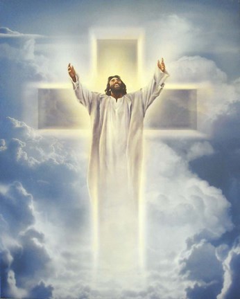 Framed He Is Risen Print