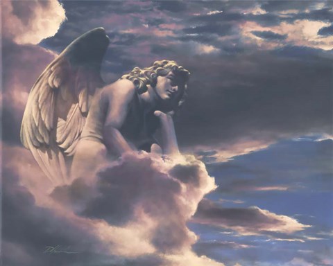 Framed Heavenly Thoughts Print