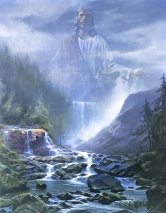 Framed Living Waters Print