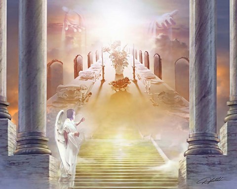 Framed Marriage Feast Print