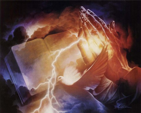 Framed Power Of Prayer Print