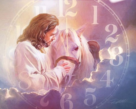 Framed Time Is At Hand Print