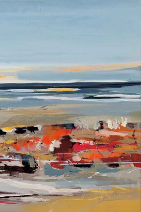 Framed Beach III Print