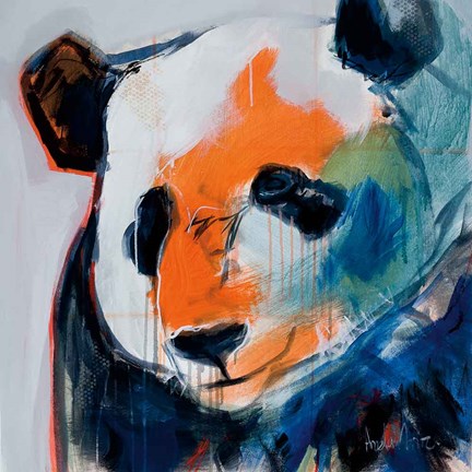 Framed Call Me Pand Print