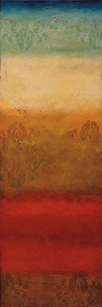 Framed Abstract &amp; Natural Elements I Print