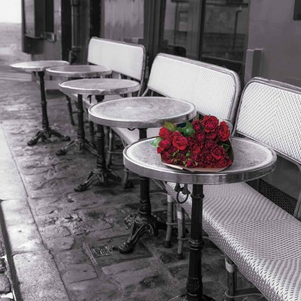 Framed Say It With Flowers II Print