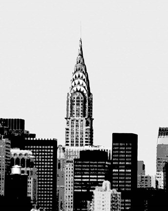 Framed Vintage NY II Print