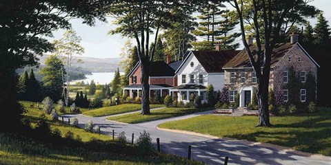 Framed Cul-de-sac Print