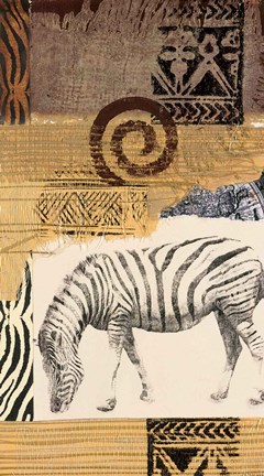 Framed Safari I Print