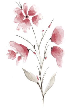 Framed Love In Bordeaux I Print