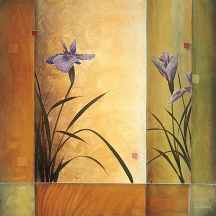 Framed Terra Cotta Garden Print