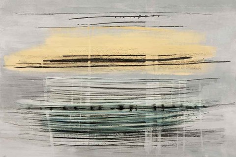 Framed Sunrise Tracks Print