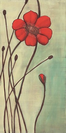 Framed Eclat Rouge Print