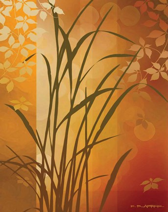 Framed Autumn Sunset II Print