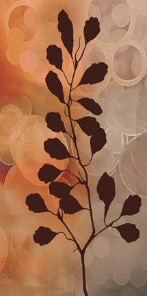 Framed Flora I Print